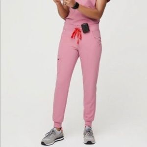 FIGS Women's Chalk Pink Regular Zamora Jogger Scrub XSP